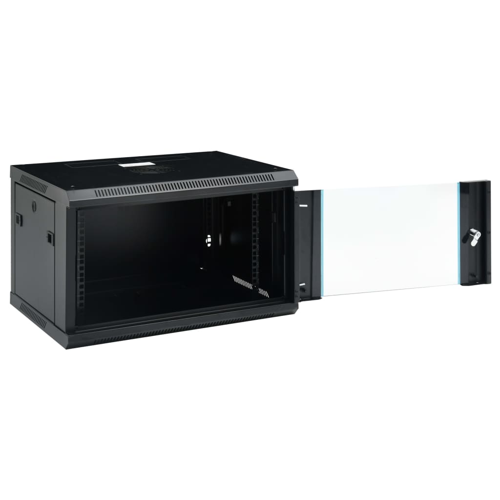 Netwerkkast voor aan de muur 6U 19" IP20 600x450x350 mm is nu te koop bij PeponiXL, paradijselijk wonen!