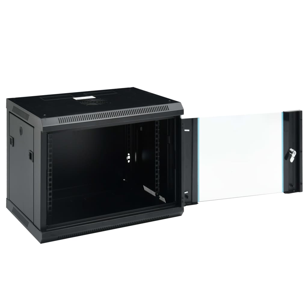 Netwerkkast voor aan de muur 9U 19" IP20 600x450x510 mm is nu te koop bij PeponiXL, paradijselijk wonen!