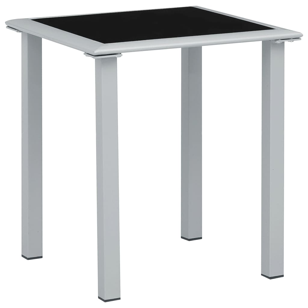 Ligbedden 2 st met tafel aluminium crèmekleurig is nu te koop bij PeponiXL, paradijselijk wonen!
