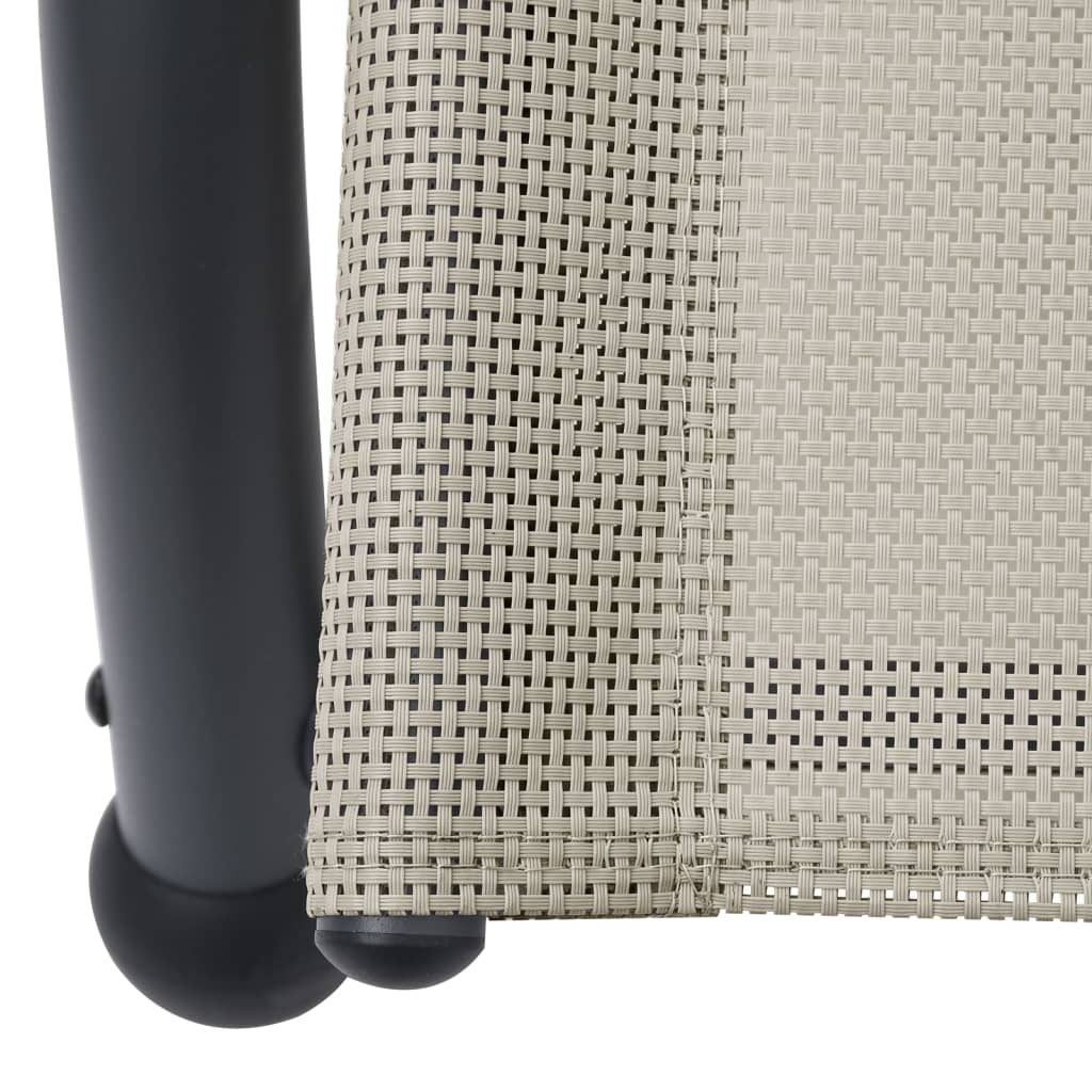 Ligbed tweepersoons met luifel textileen crèmekleurig is nu te koop bij PeponiXL, paradijselijk wonen!