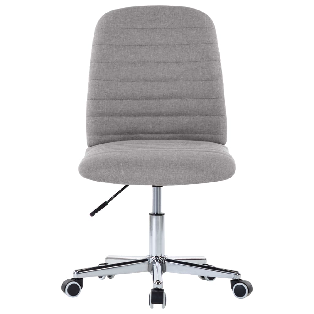 Eetkamerstoelen 6 st stof lichtgrijs is nu te koop bij PeponiXL, paradijselijk wonen!