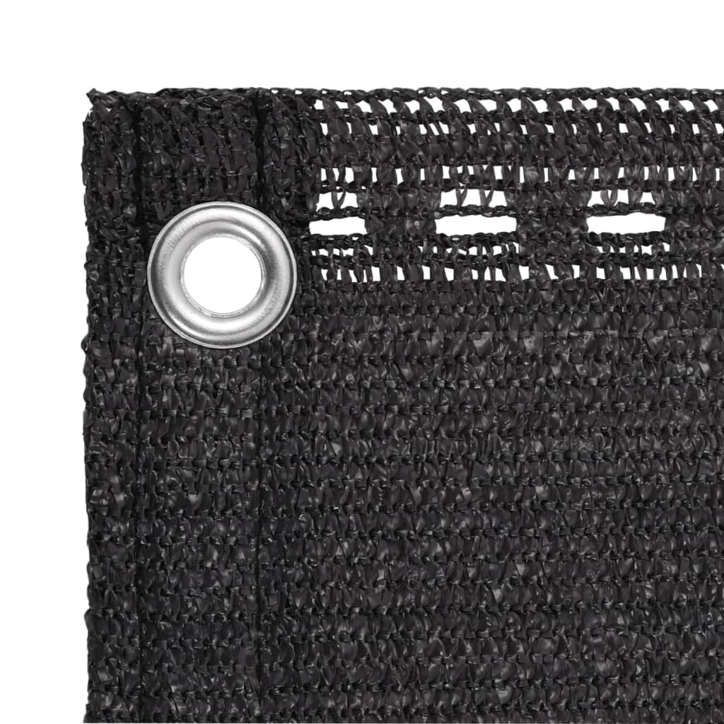 Balkonscherm 120x300 cm HDPE antracietkleurig is nu te koop bij PeponiXL, paradijselijk wonen!