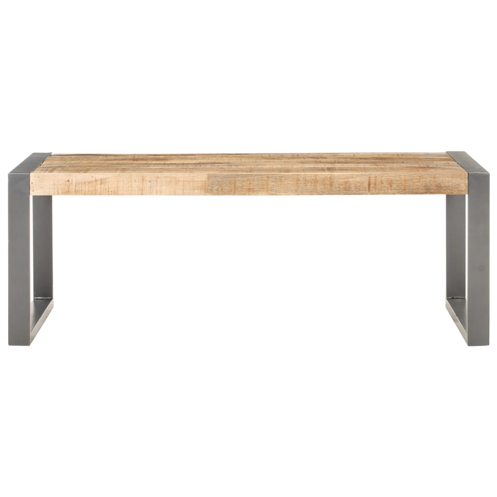 Salontafel 110x60x40 cm ruw mangohout is nu te koop bij PeponiXL, paradijselijk wonen!
