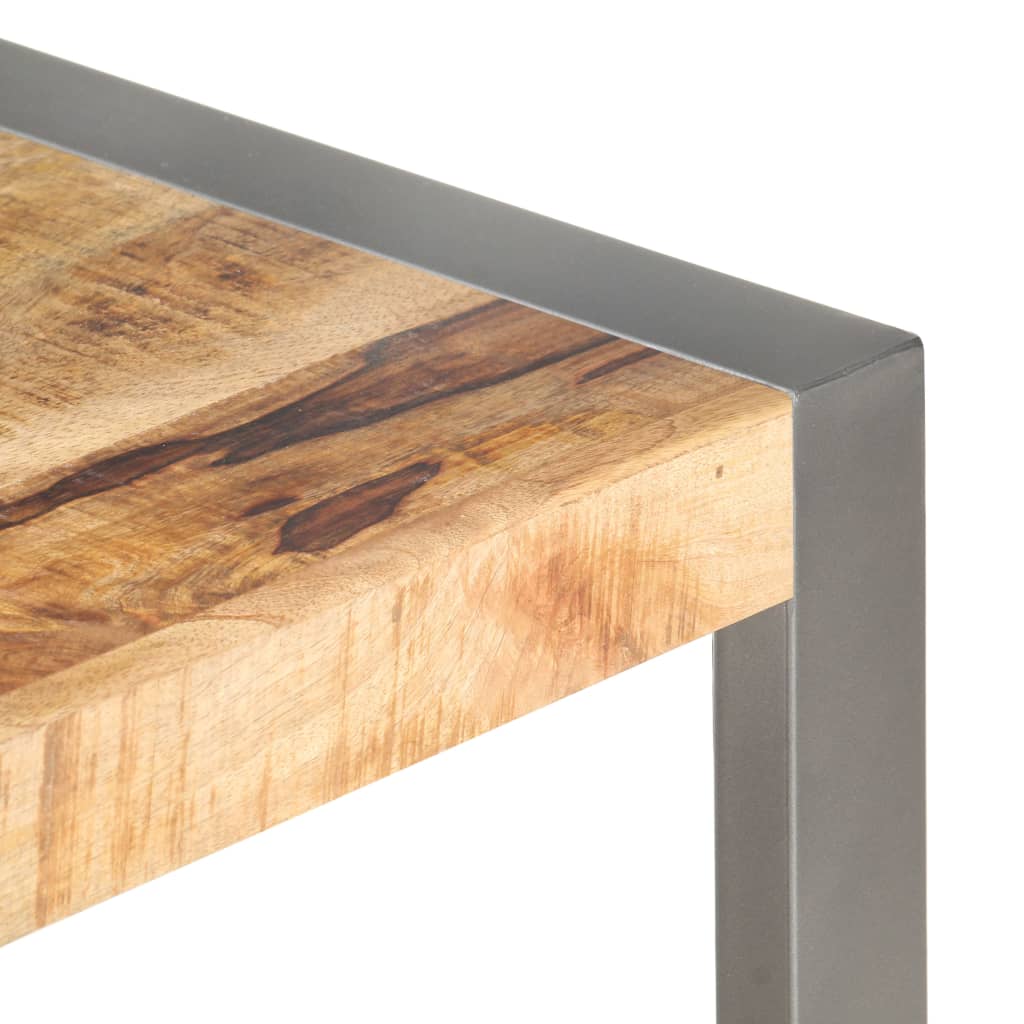 Salontafel 110x60x40 cm ruw mangohout is nu te koop bij PeponiXL, paradijselijk wonen!