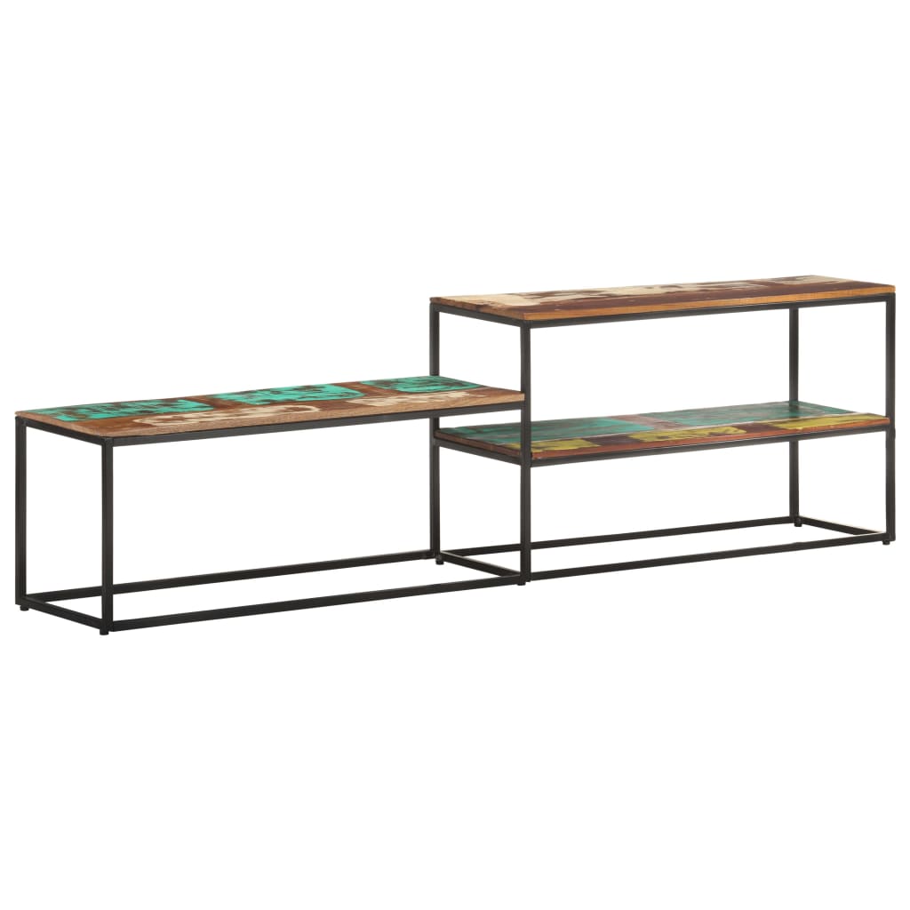 Tv-meubel 180x30x50 cm massief gerecycled hout is nu te koop bij PeponiXL, paradijselijk wonen!