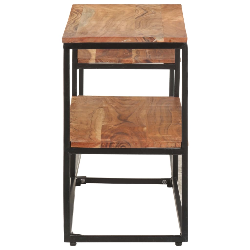 Tv-meubel 180x30x50 cm massief acaciahout is nu te koop bij PeponiXL, paradijselijk wonen!