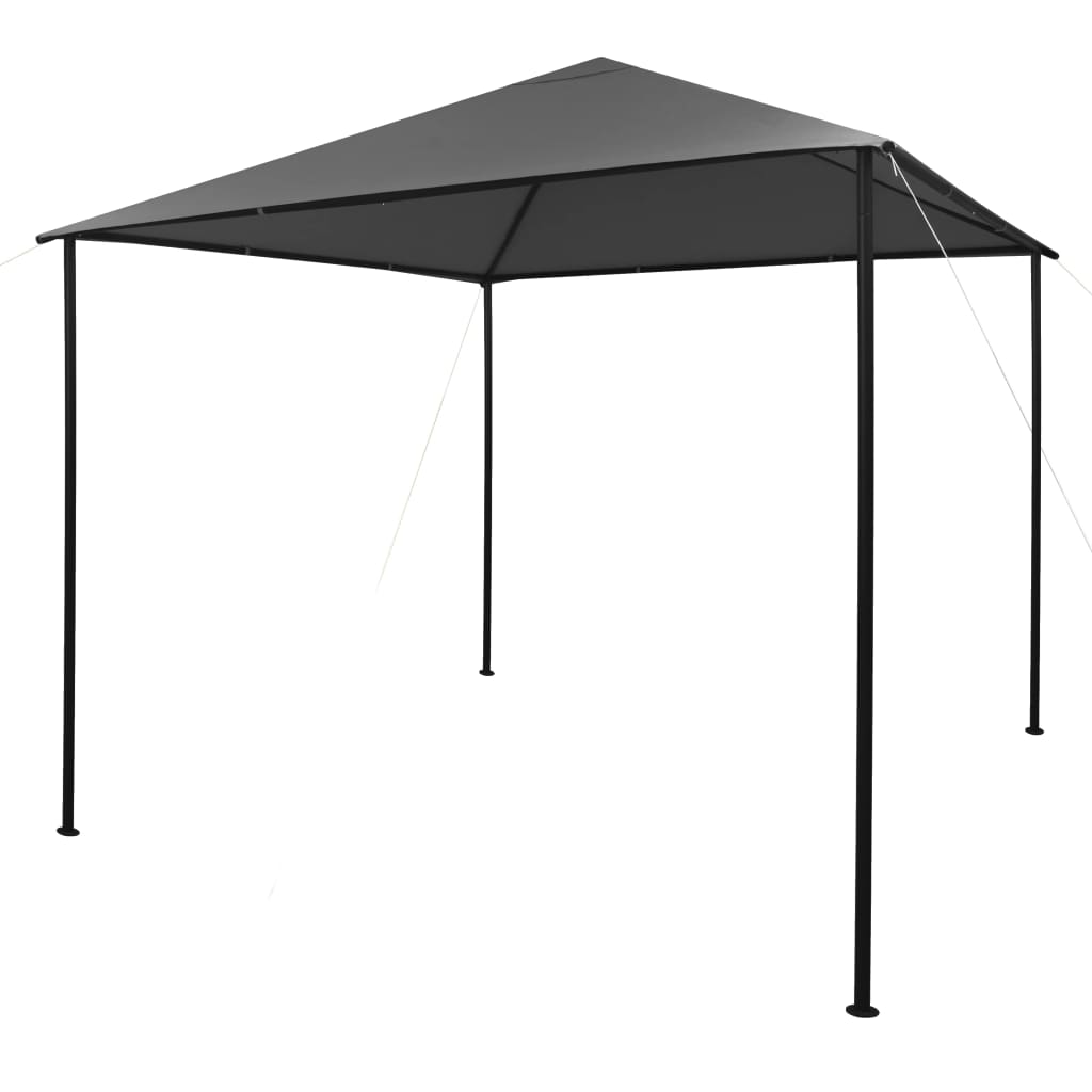 Prieel 180 g/m² 3x3 m stof en staal antraciet is nu te koop bij PeponiXL, paradijselijk wonen!
