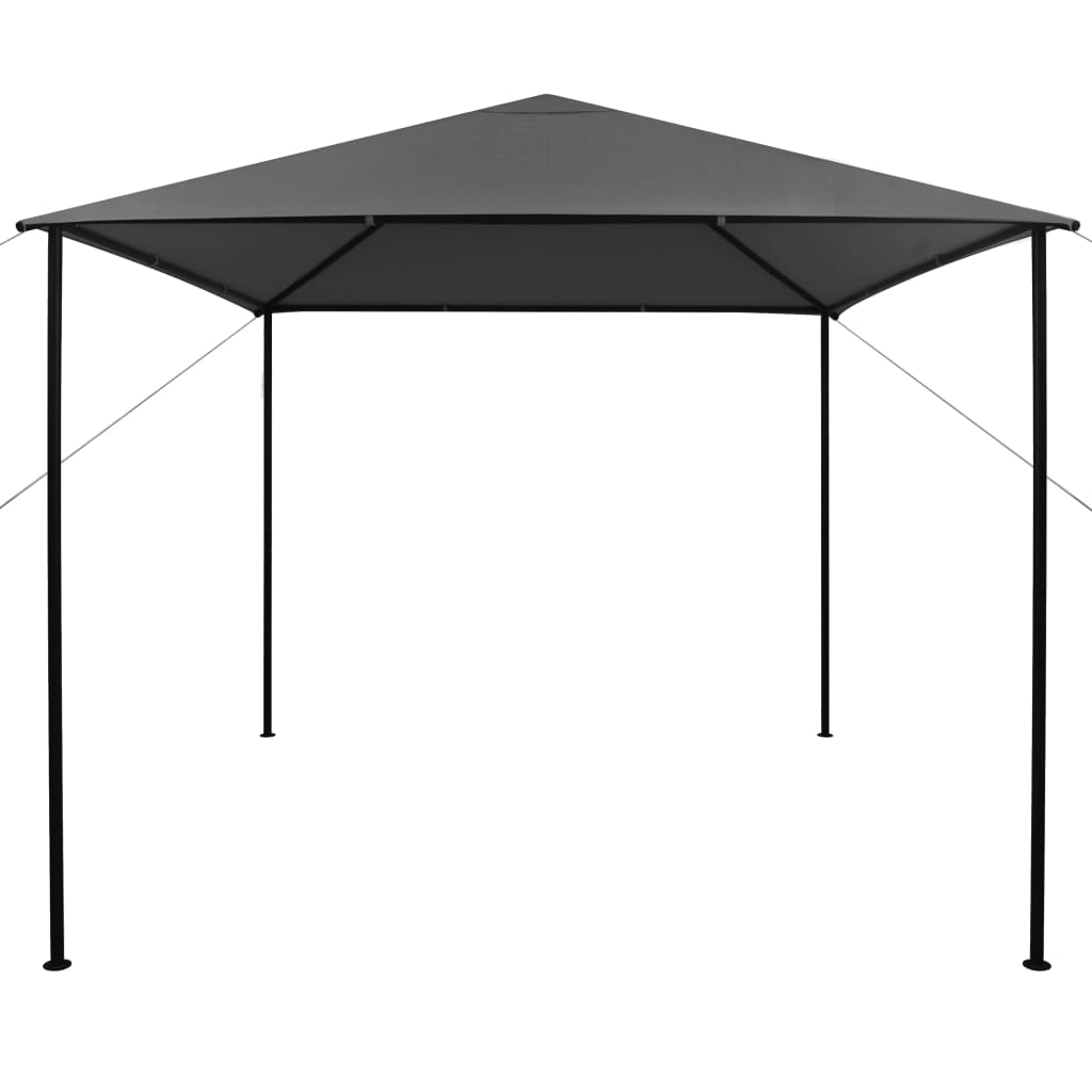 Prieel 180 g/m² 3x3 m stof en staal antraciet is nu te koop bij PeponiXL, paradijselijk wonen!