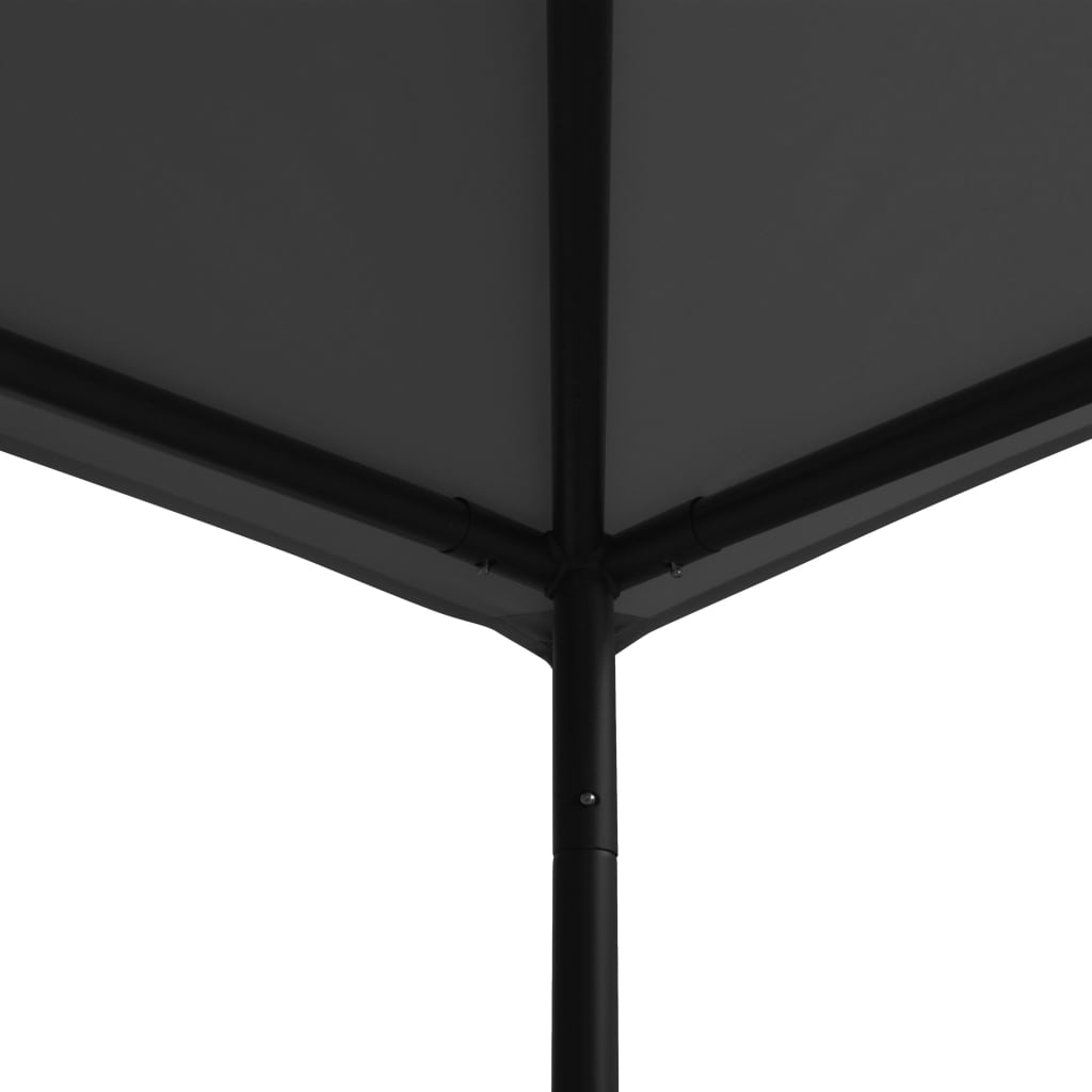 Prieel 180 g/m² 3x3 m stof en staal antraciet is nu te koop bij PeponiXL, paradijselijk wonen!