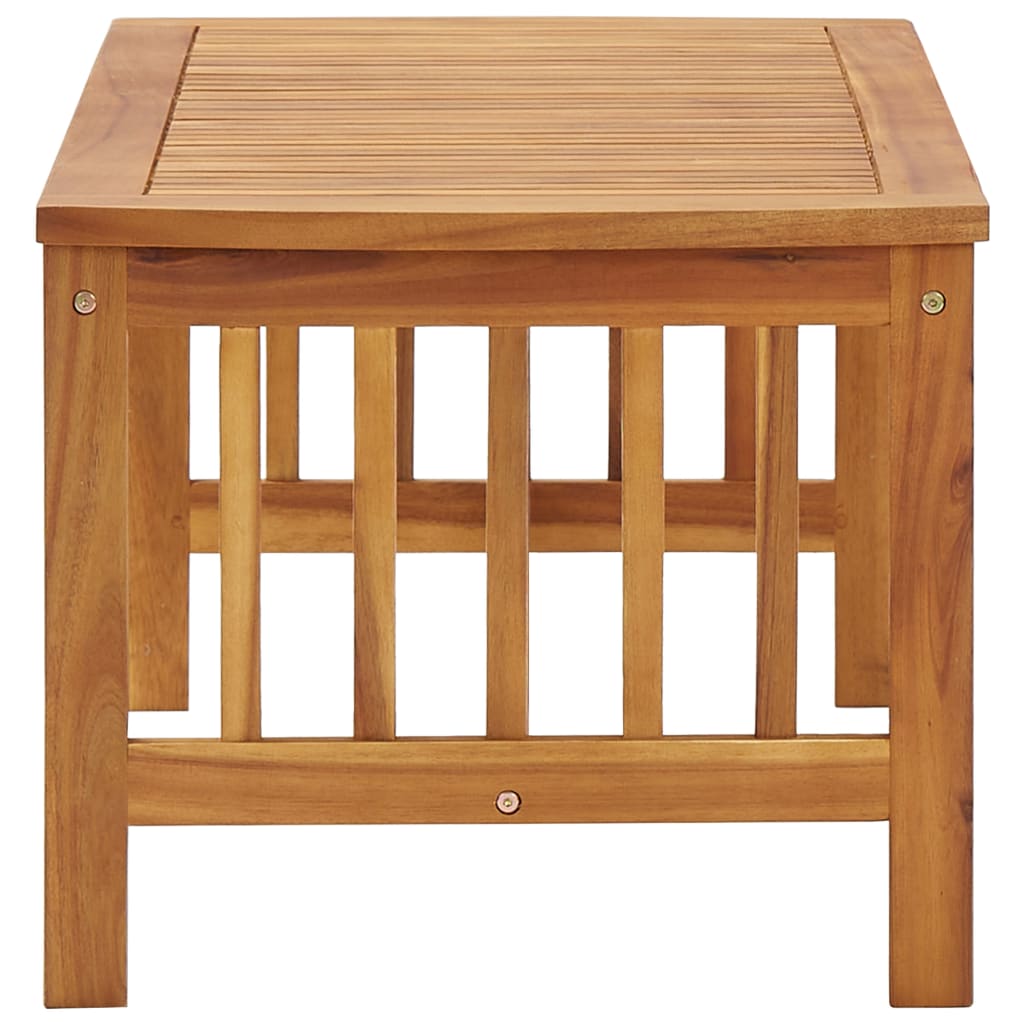 Salontafel 102x50x43 cm massief acaciahout is nu te koop bij PeponiXL, paradijselijk wonen!
