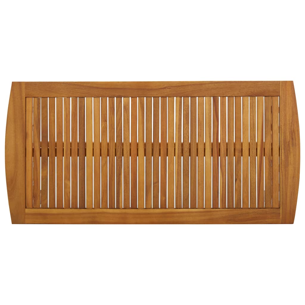 Salontafel 102x50x43 cm massief acaciahout is nu te koop bij PeponiXL, paradijselijk wonen!