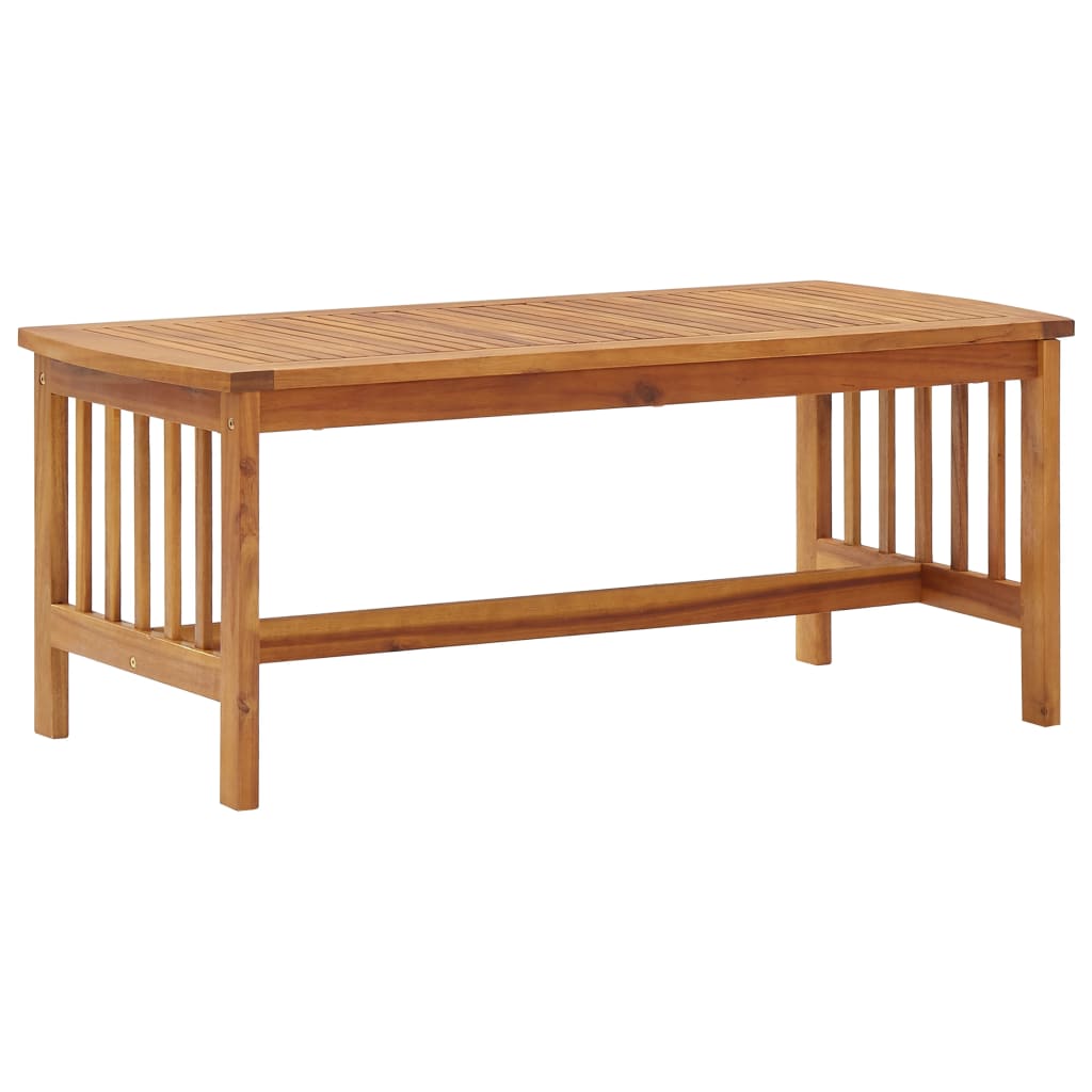 2-delige Loungeset massief acaciahout is nu te koop bij PeponiXL, paradijselijk wonen!