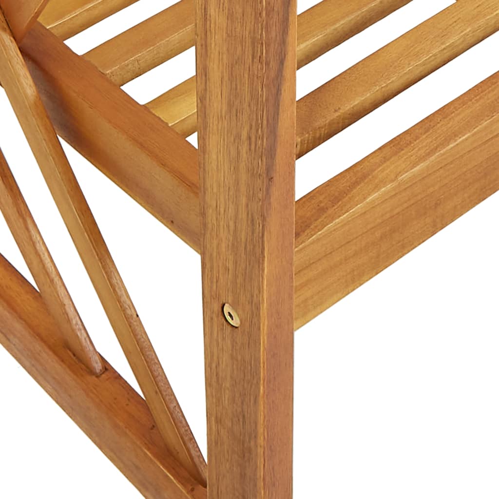 Tuinstoelen 2 st massief acaciahout is nu te koop bij PeponiXL, paradijselijk wonen!