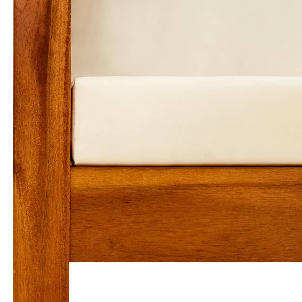 Tuinbank met luifel massief acaciahout is nu te koop bij PeponiXL, paradijselijk wonen!