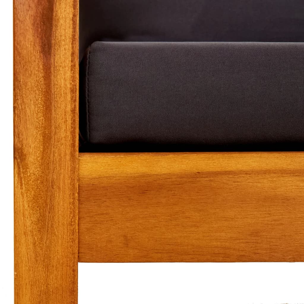 Tuinbank met luifel massief acaciahout is nu te koop bij PeponiXL, paradijselijk wonen!