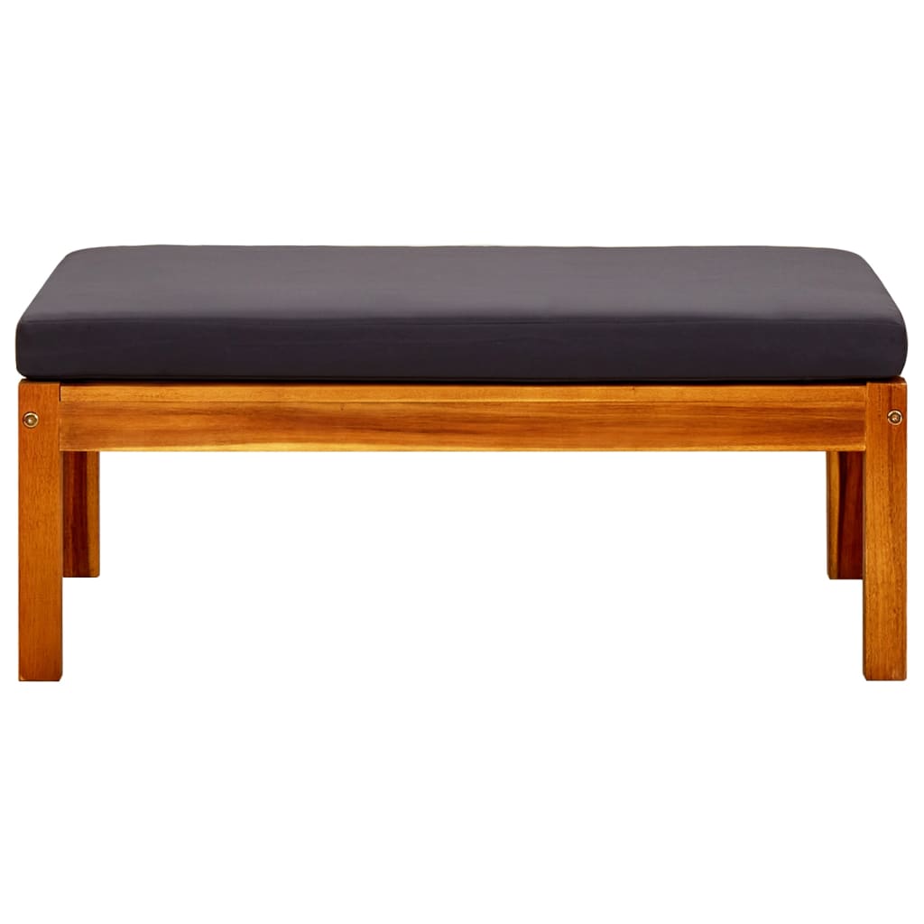 Voetenbanken 2 st massief acaciahout is nu te koop bij PeponiXL, paradijselijk wonen!