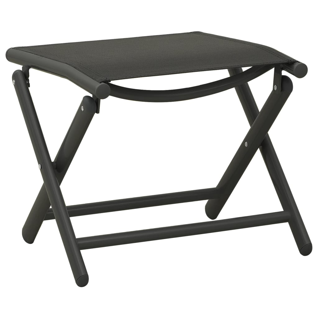 3-delige Loungeset textileen en aluminium zwart is nu te koop bij PeponiXL, paradijselijk wonen!