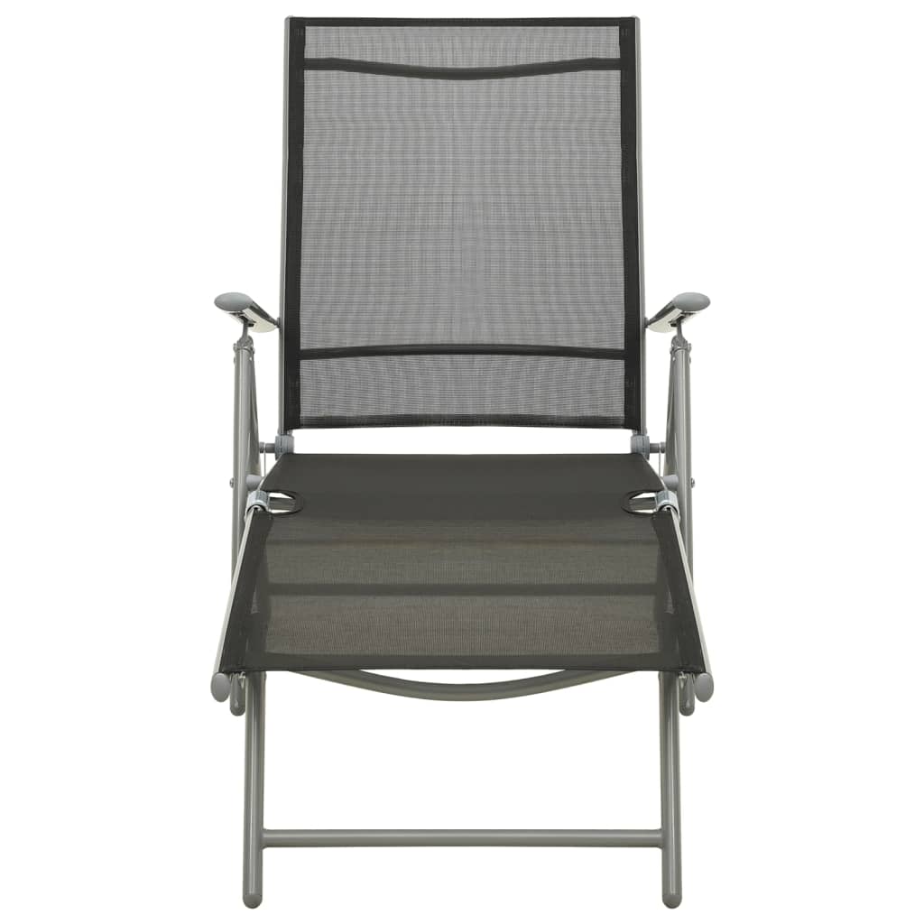 3-delige Loungeset textileen en aluminium zilverkleurig is nu te koop bij PeponiXL, paradijselijk wonen!