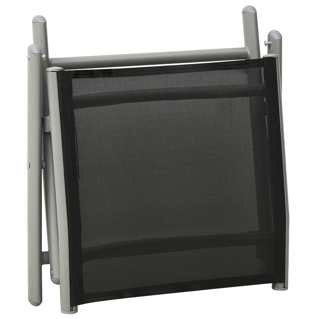 3-delige Loungeset textileen en aluminium zilverkleurig is nu te koop bij PeponiXL, paradijselijk wonen!