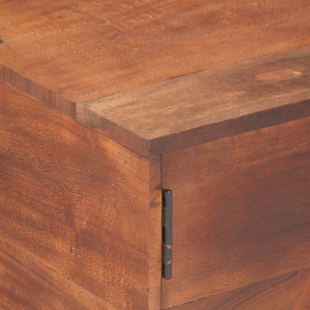 Salontafel 67x67x45 cm massief mangohout honingbruin is nu te koop bij PeponiXL, paradijselijk wonen!