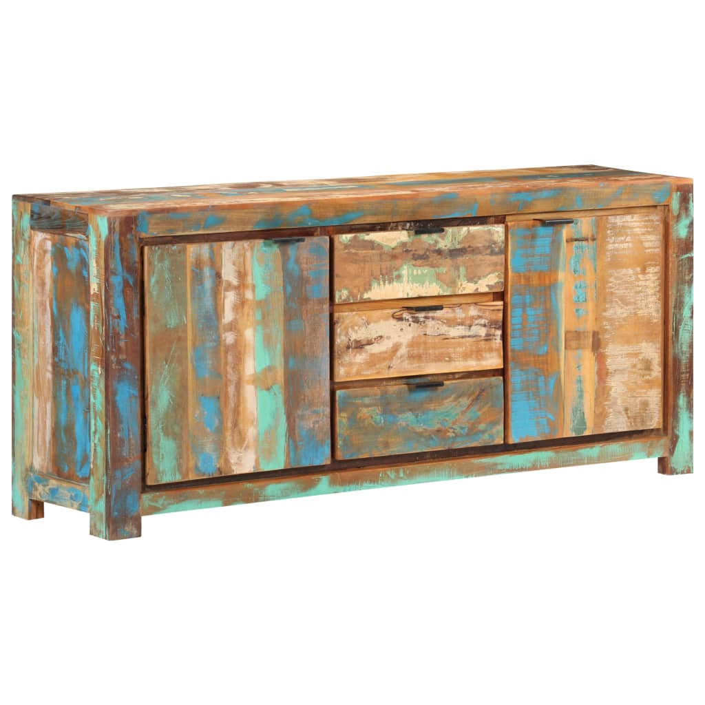 Dressoir 175x40x75 cm massief gerecycled hout is nu te koop bij PeponiXL, paradijselijk wonen!
