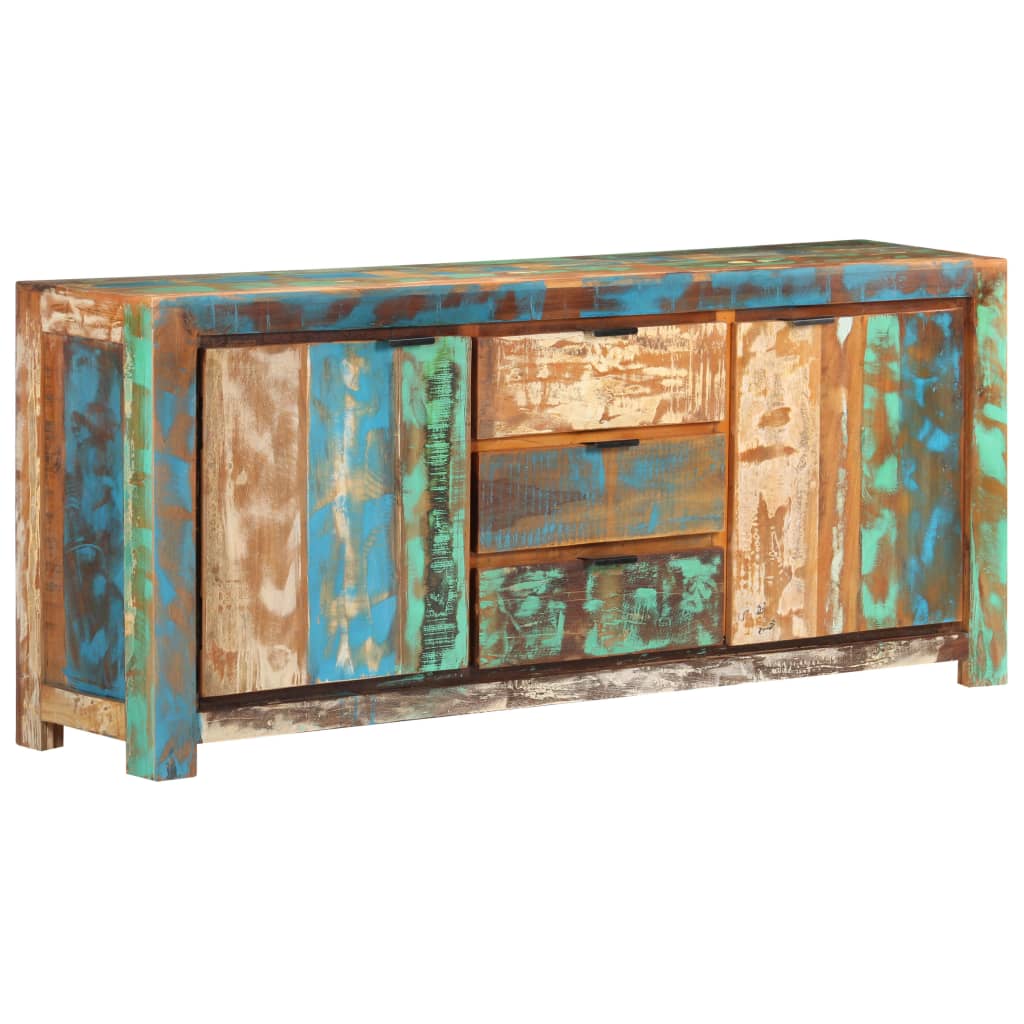 Dressoir 175x40x75 cm massief gerecycled hout is nu te koop bij PeponiXL, paradijselijk wonen!