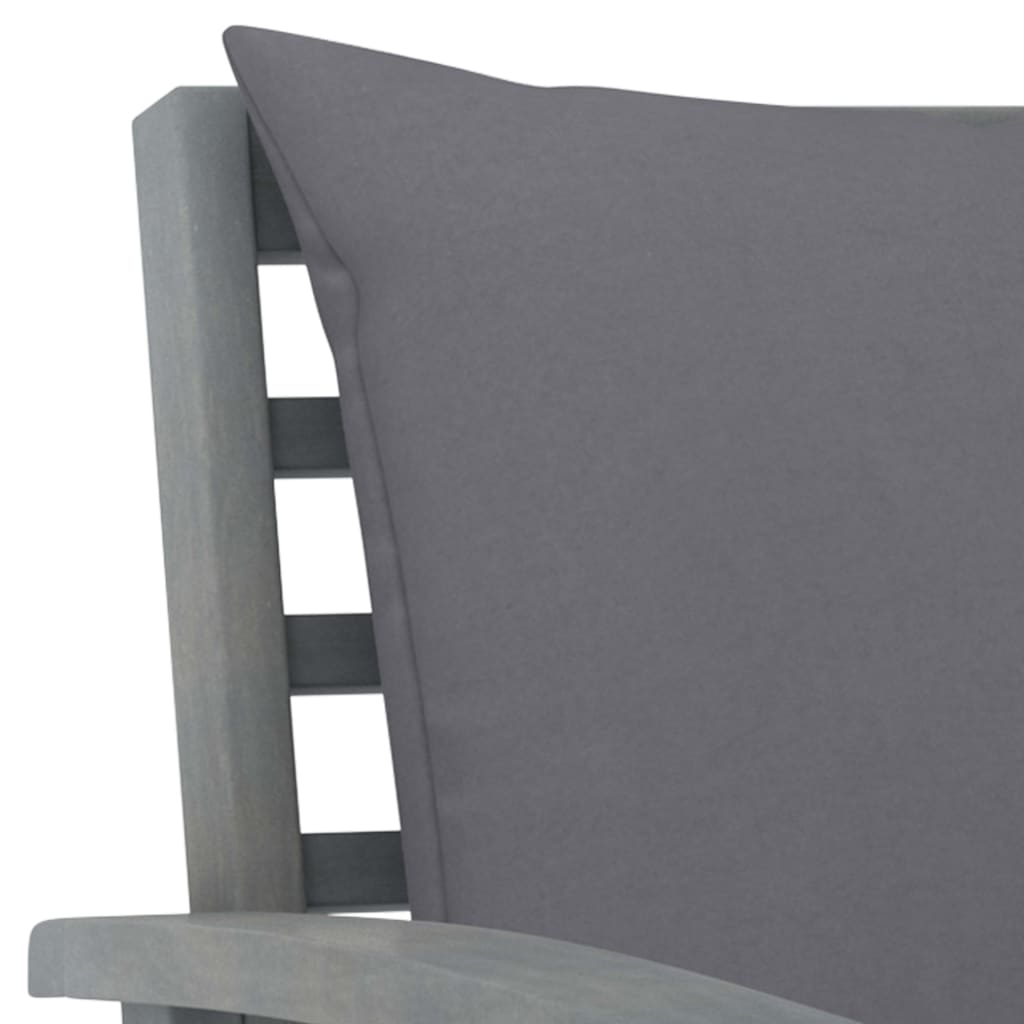 4-delige Loungeset met kussens massief acaciahout is nu te koop bij PeponiXL, paradijselijk wonen!