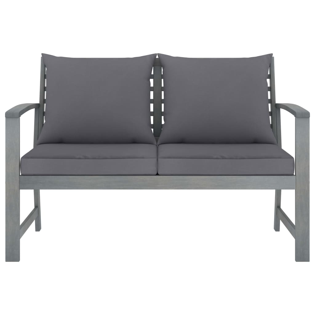 4-delige Loungeset met kussens massief acaciahout is nu te koop bij PeponiXL, paradijselijk wonen!