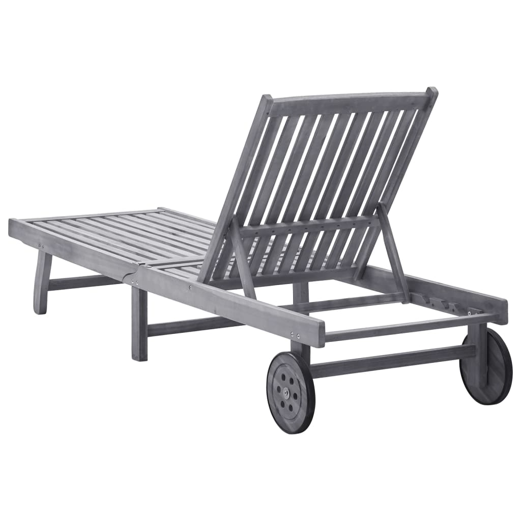 Ligbed massief acaciahout is nu te koop bij PeponiXL, paradijselijk wonen!