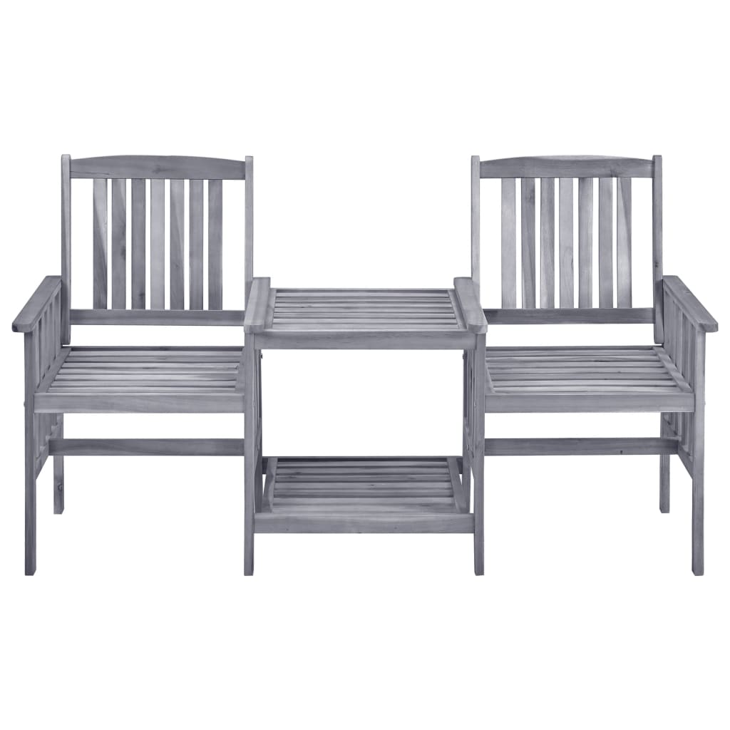 Tuinstoelen met theetafel 159x61x92 cm massief acaciahout is nu te koop bij PeponiXL, paradijselijk wonen!