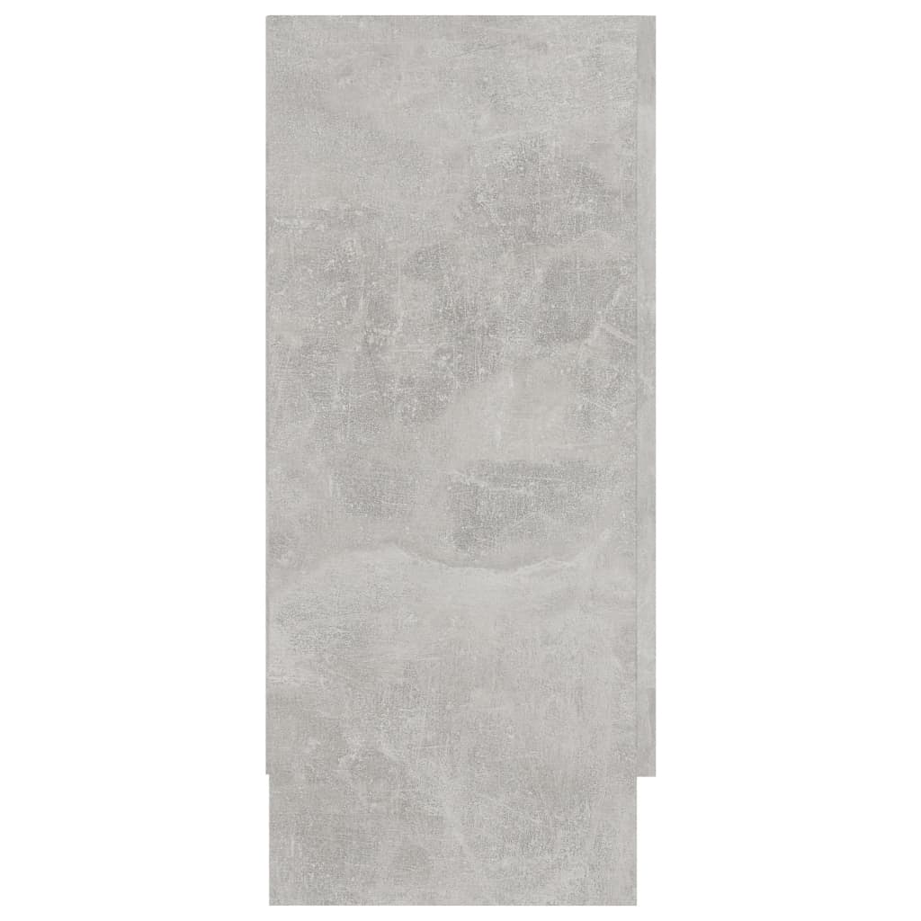 Dressoir 120x30,5x70 cm bewerkt hout betongrijs is nu te koop bij PeponiXL, paradijselijk wonen!