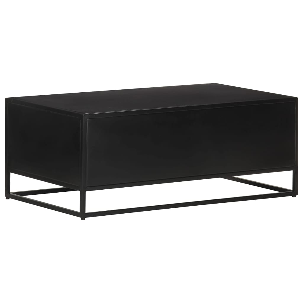 Salontafel 90x50x35 cm ruw mangohout is nu te koop bij PeponiXL, paradijselijk wonen!