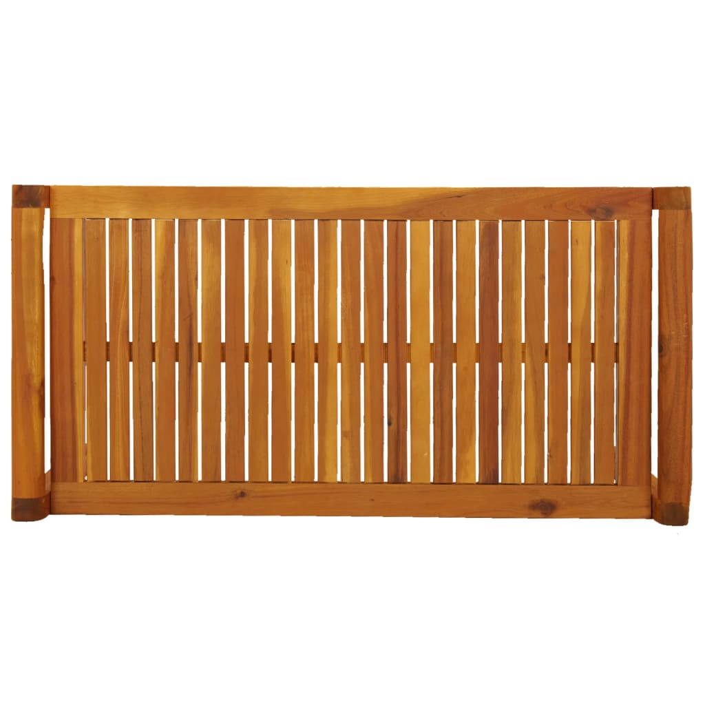 2-delige Loungeset met crèmewitte kussens massief hout is nu te koop bij PeponiXL, paradijselijk wonen!