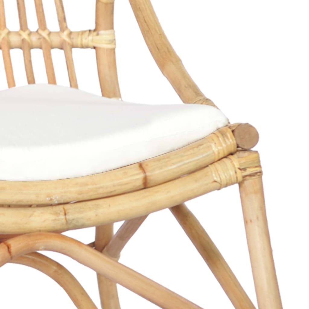 Stoel rattan en linnen is nu te koop bij PeponiXL, paradijselijk wonen!
