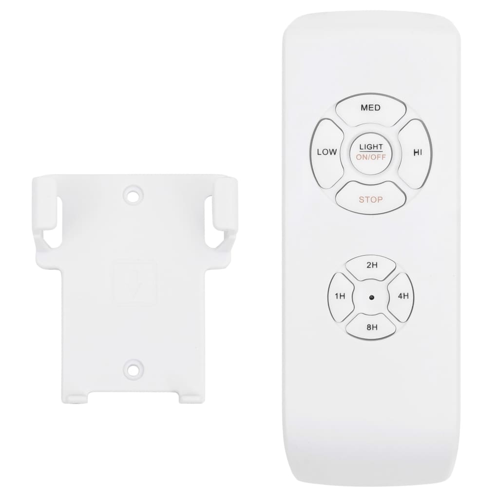 Plafondventilator met lamp afstandsbediening 76 cm donkerbruin is nu te koop bij PeponiXL, paradijselijk wonen!