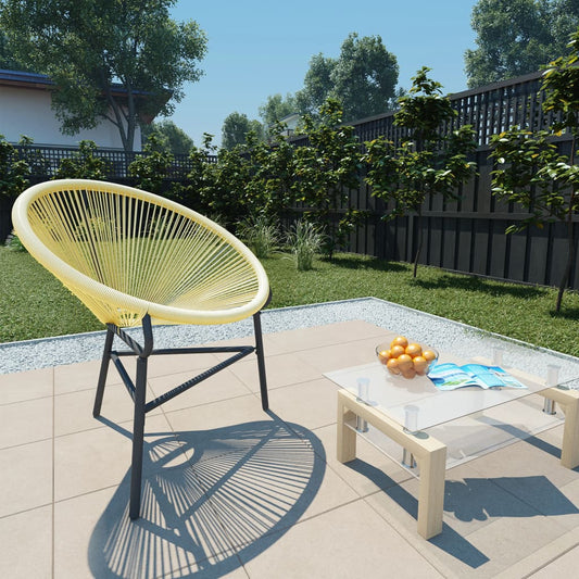 Tuinstoel Acapulco poly rattan beige is nu te koop bij PeponiXL, paradijselijk wonen!