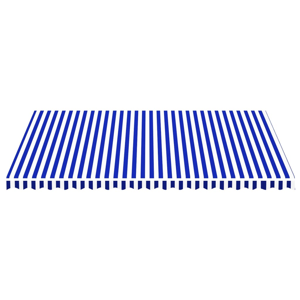 Vervangingsdoek voor luifel 5x3,5 m blauw en wit is nu te koop bij PeponiXL, paradijselijk wonen!