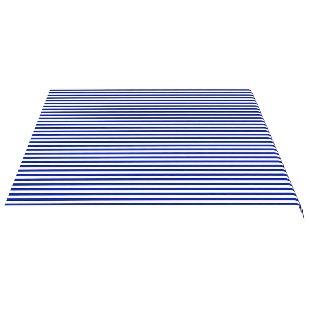 Vervangingsdoek voor luifel 5x3,5 m blauw en wit is nu te koop bij PeponiXL, paradijselijk wonen!
