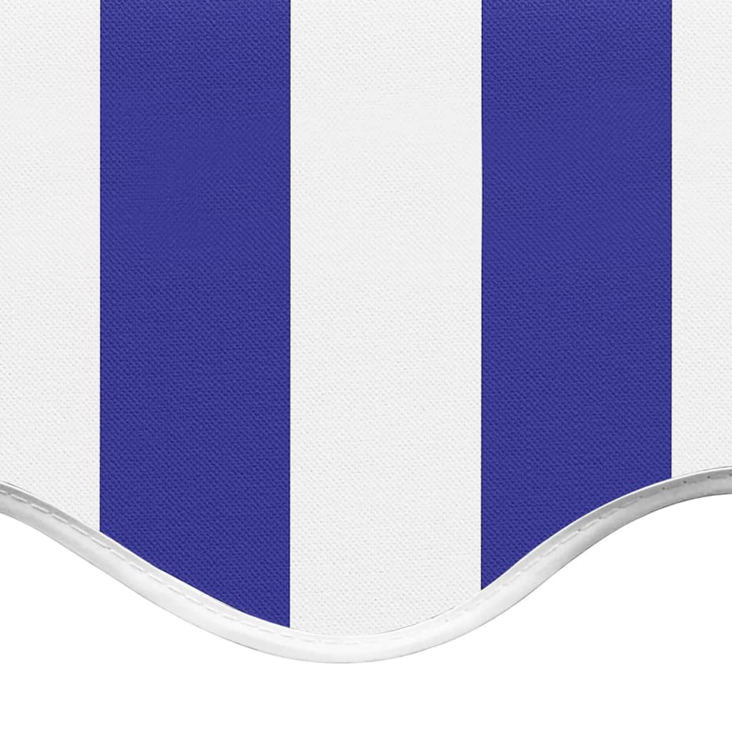 Vervangingsdoek voor luifel 5x3,5 m blauw en wit is nu te koop bij PeponiXL, paradijselijk wonen!