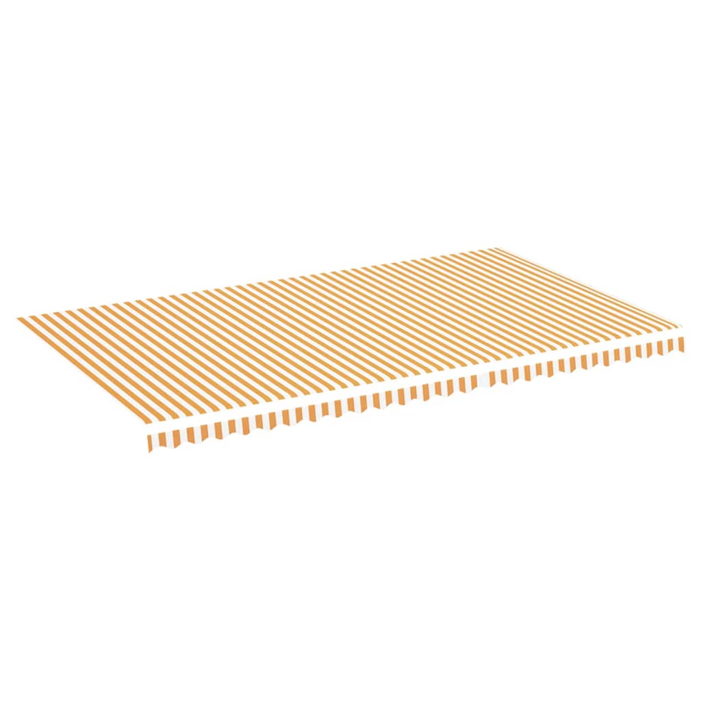 Vervangingsdoek voor luifel 6x3,5 m geel en wit is nu te koop bij PeponiXL, paradijselijk wonen!