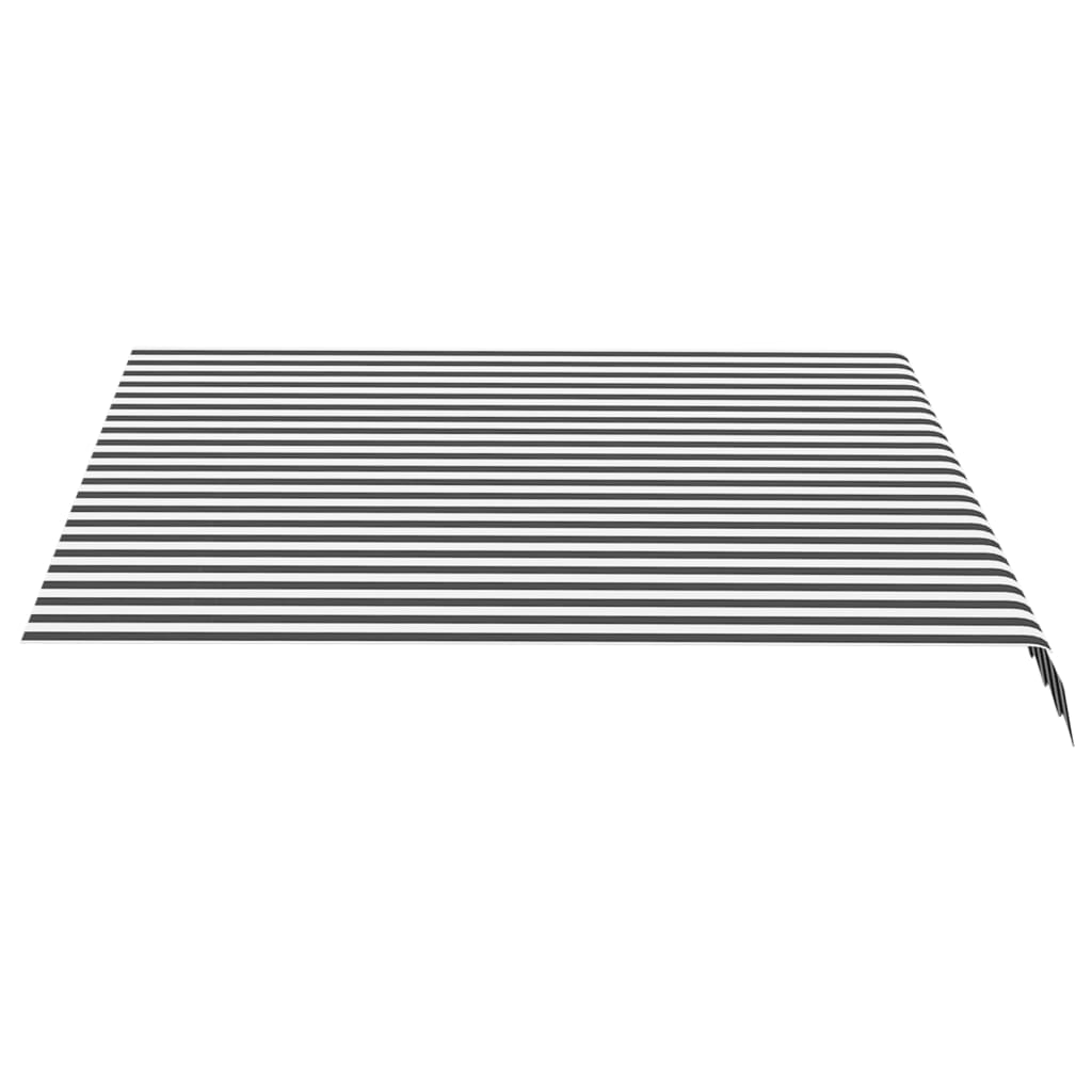 Vervangingsdoek voor luifel 3x2,5 m antracietkleurig en wit is nu te koop bij PeponiXL, paradijselijk wonen!