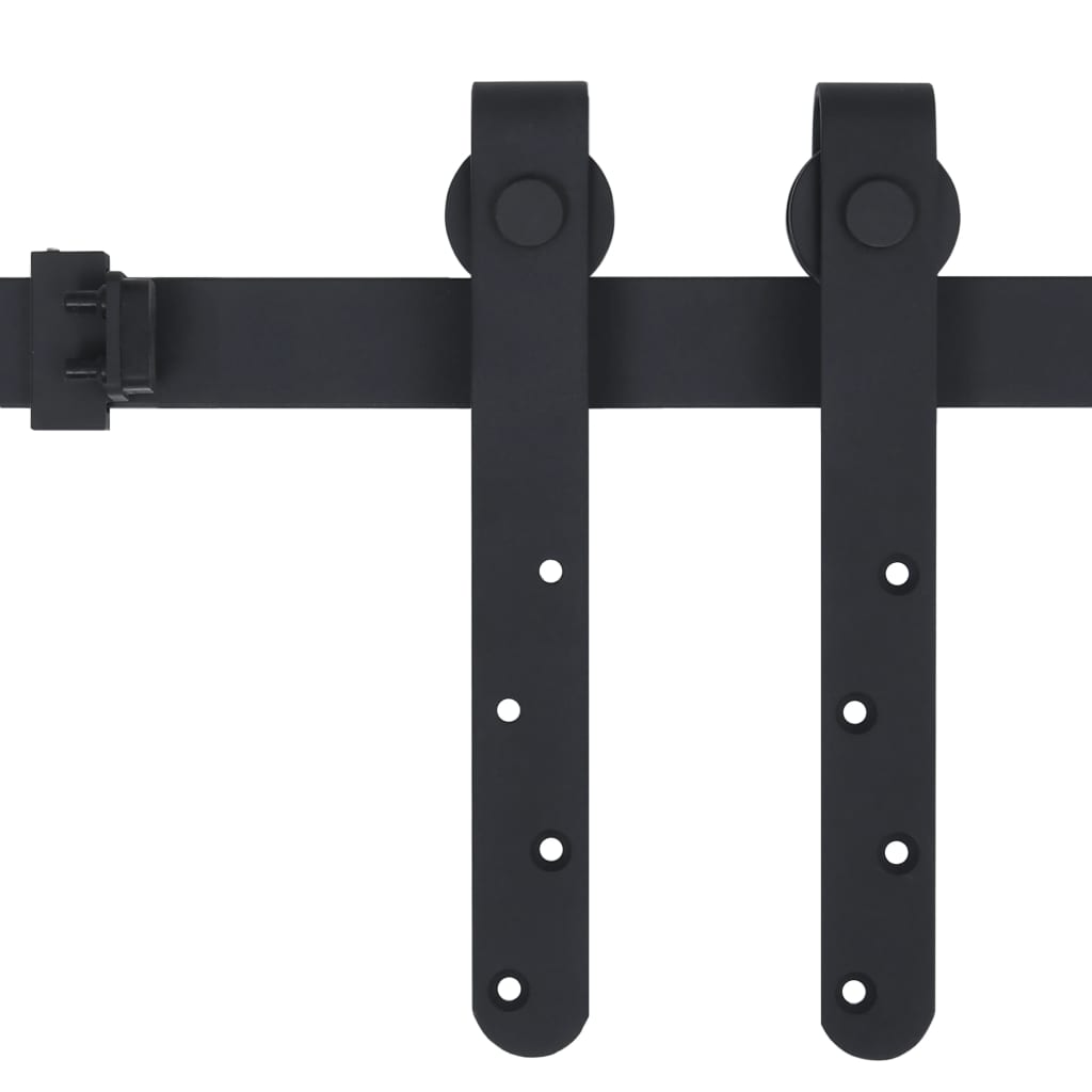 Ophangset voor minischuifdeur 200 cm koolstofstaal is nu te koop bij PeponiXL, paradijselijk wonen!