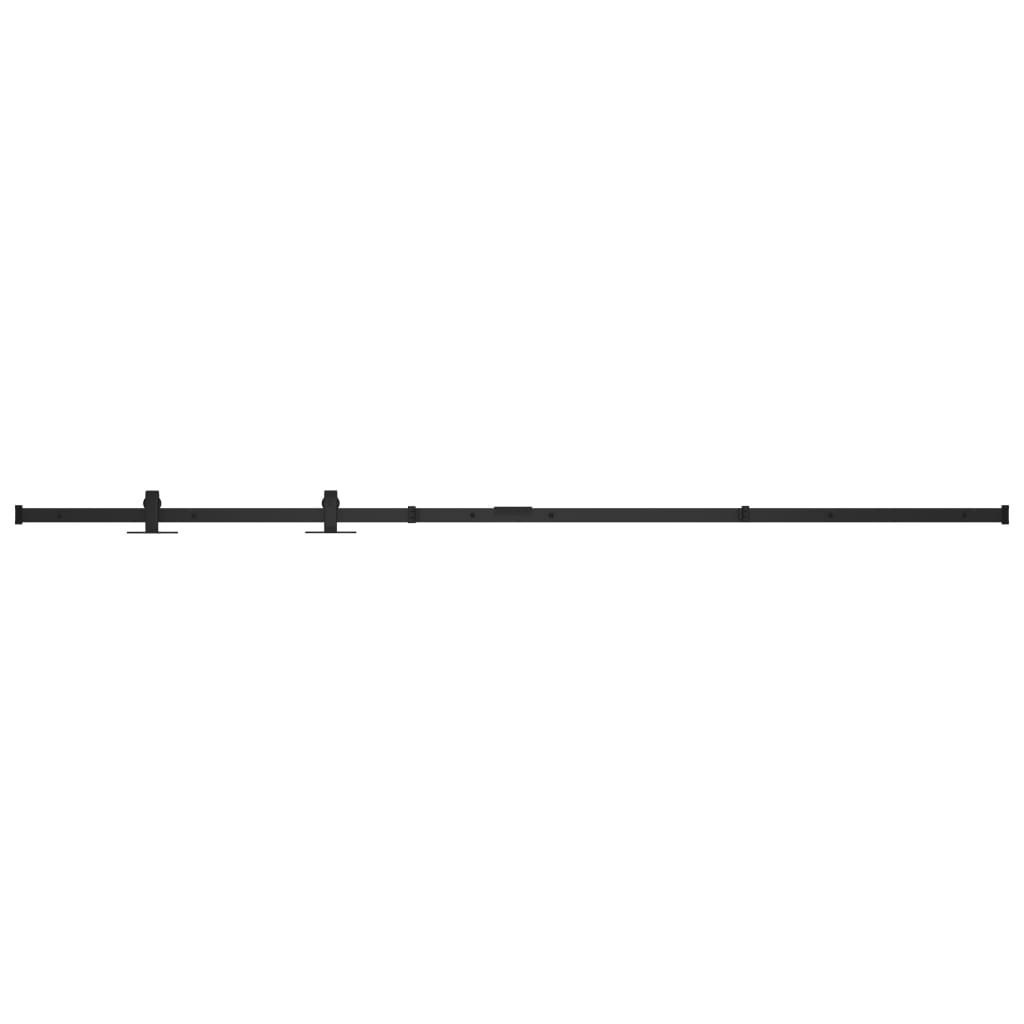 Ophangset voor minischuifdeur 183 cm koolstofstaal is nu te koop bij PeponiXL, paradijselijk wonen!