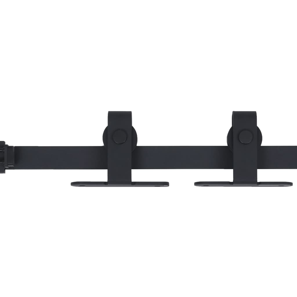 Ophangset voor minischuifdeur 183 cm koolstofstaal is nu te koop bij PeponiXL, paradijselijk wonen!