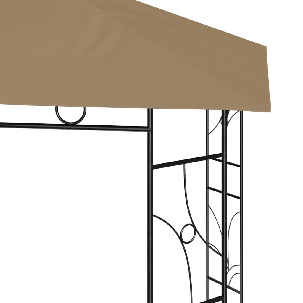 Prieel 160 g/m² 3x3x2,7 m taupe is nu te koop bij PeponiXL, paradijselijk wonen!