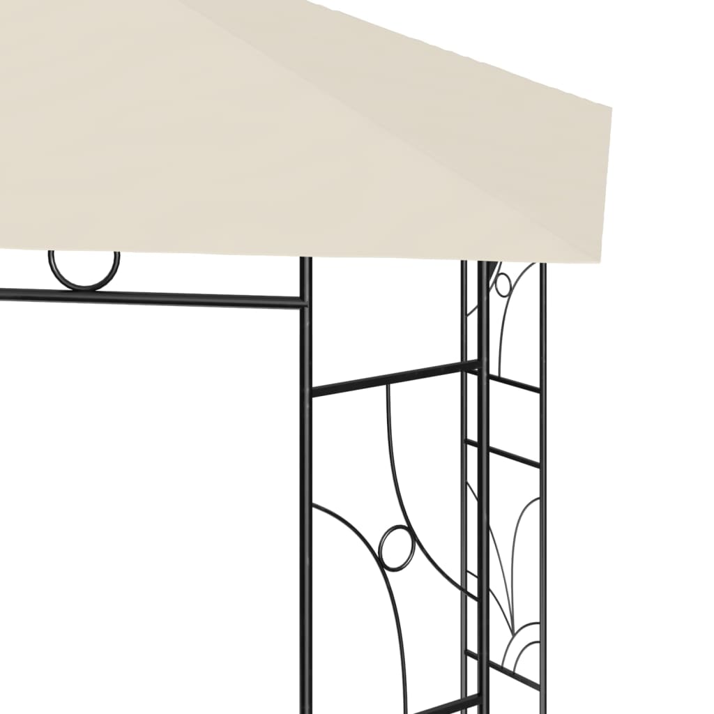 Prieel 160 g/m² 4x3x2,7 m crèmekleurig is nu te koop bij PeponiXL, paradijselijk wonen!