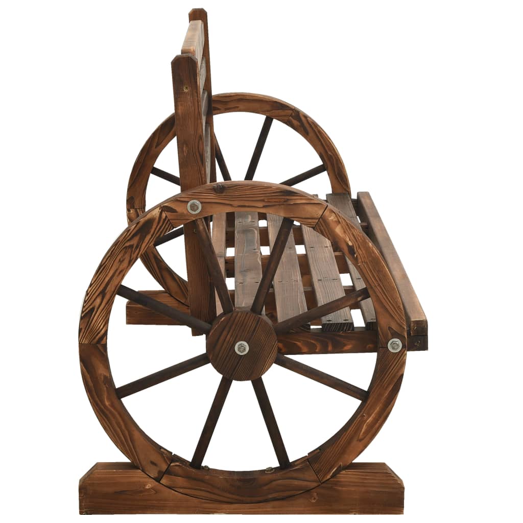 Tuinbank 112 cm massief vurenhout is nu te koop bij PeponiXL, paradijselijk wonen!