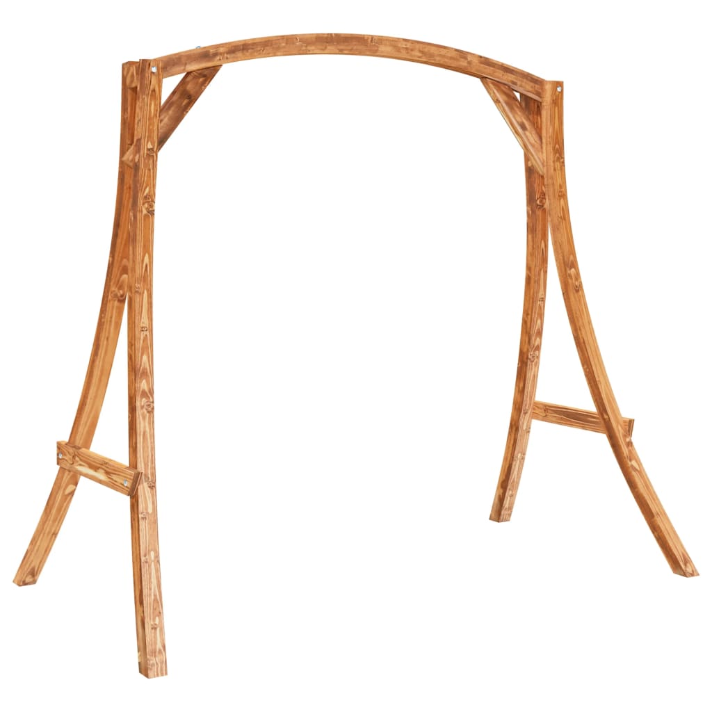 Schommelframe massief gebogen hout met teakafwerking is nu te koop bij PeponiXL, paradijselijk wonen!