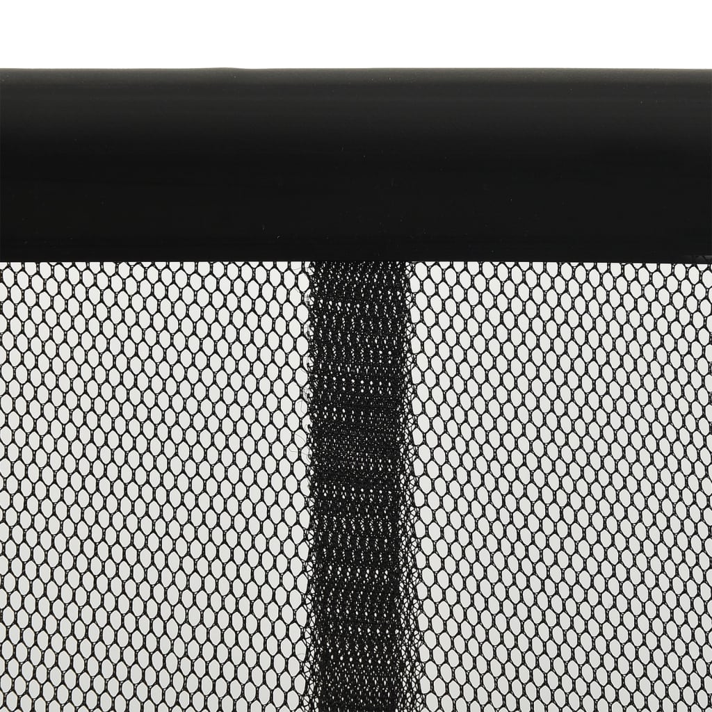 Vliegengordijn 10-delig 240x240 cm mesh zwart is nu te koop bij PeponiXL, paradijselijk wonen!