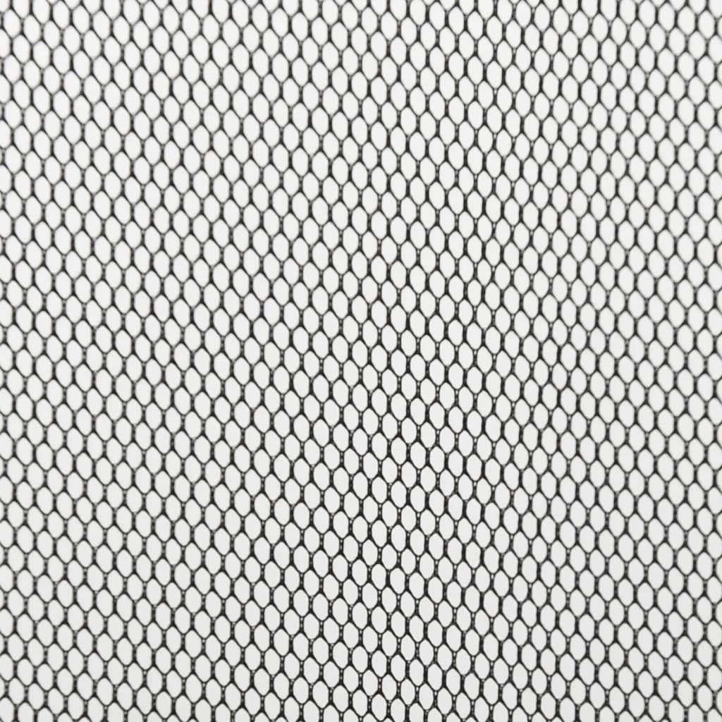 Vliegengordijn 10-delig 240x240 cm mesh zwart is nu te koop bij PeponiXL, paradijselijk wonen!